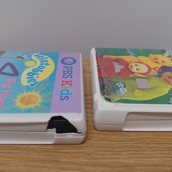 Teletubbies VHS "Here Comes The Teletubbies" / "Big Hug" + BONUS 7" Dipsy Plush - Picture 7 of 10